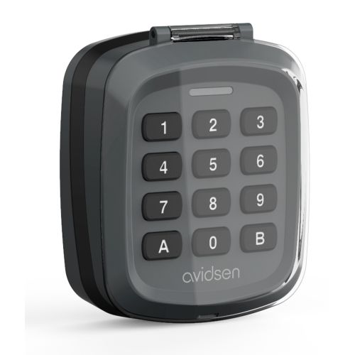 Clavier à code sans fil Avidsen pour motorisation de portail - 114255