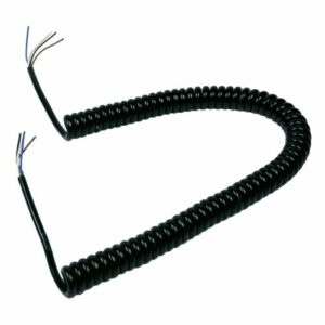 Cordon spirale Afca extensible longueur 3 m section 4 x 0,75 mm² - FYC34075