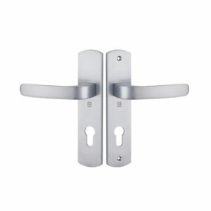Ensemble sur plaque entraxe 165 mm chromé mat HERACLES - ELFE HOME