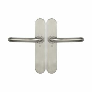 Ensemble sur plaque série 1294 finition inox brossé HERACLES - JADE