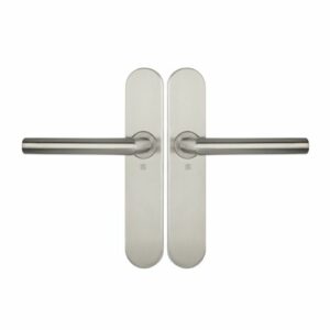 Ensemble sur plaque série 1394 finiton inox brossé HERACLES - JADE