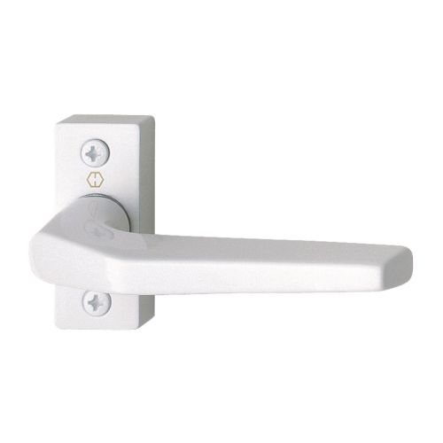Ensemble sur rosaces FRANKFURT Hoppe aluminium pour menuiserie métallique