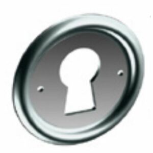 Entrée serrure Monin ronde 33 x 2 mm épaisseur 0,4 mm - 770090