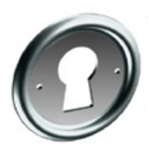 Entrée serrure Monin ronde 33 x 2 mm épaisseur 0,4 mm - 770090
