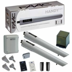 Kit HANDY FAAC intégral pour portail battant 24 V - 105998144