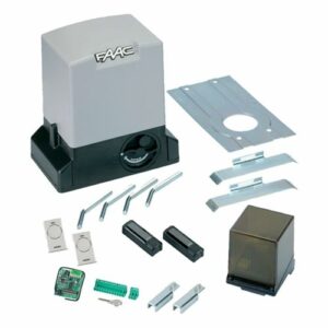 Kit motorisation Faac DELTA pour portail coulissant