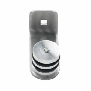 Paire de pattes de fixation Duval pour poignée tubulaire inox 2200 sur mesure