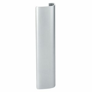 Paire de poignées aileron Stremler EA 300 mm H 400 mm anodisé argent - 1654.10.0