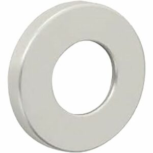 Paire de rosace Vachette série 6600 finition argent