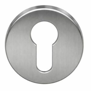 Paire de rosaces Eurowale inox clé I - IN120