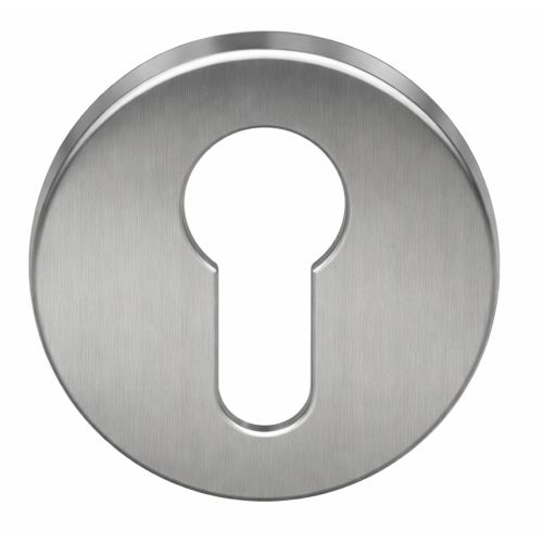 Paire de rosaces Eurowale inox clé I - IN120