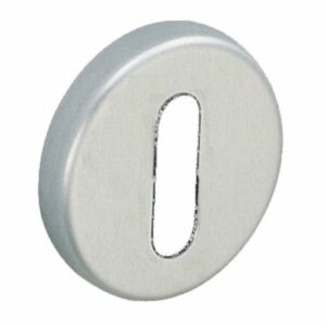 Paire de rosaces Hoppe décor inox mat