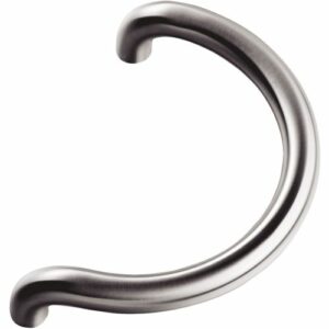Poigné tubulaire VACHETTE 3020 demi-lune droite de diamètre 30 mm et entraxe 200 mm inox - 063916