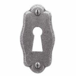 Rosace ovale Bouvet 1303 clé L fer noir - R13LC76B