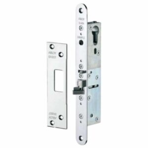 Serrure étroite Assa Abloy pêne double action axe 25 - 35 mm - KEL404100000